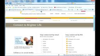 RSS Feeds demo AB screenshot 2