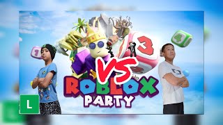 Jogamos Roblox party,o grande x1.@jogapaifilho 