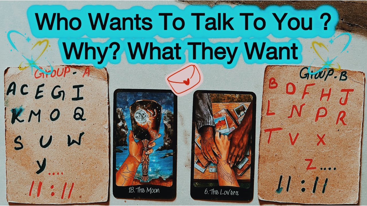 Who Wants To Talk To You Why? What They Want Pick A Card Timeless Reading 