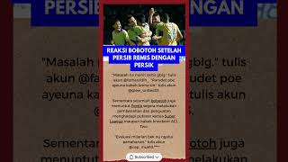 Reaksi Bobotoh Setelah Persib Remis Dengan Per
