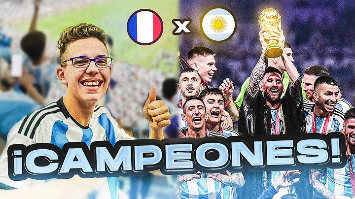 Argentina CAMPEN del Mundo | Reaccin | Valentin To...