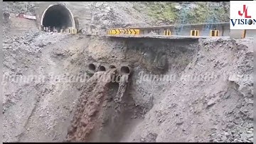 Road connecting T3 and T5 (which bypasses panthyal tunnel) washed off