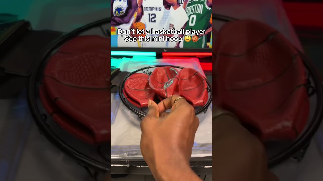 This Mini Hoop Has All You Need To Become An NBA Player 