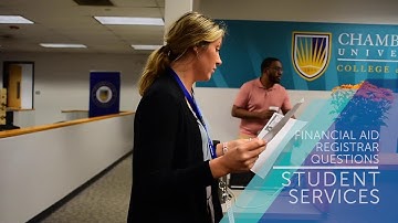 Chamberlain University Campus Tour - Student Services