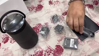 Unboxing Bose revolve plus 2 Bluetooth speaker