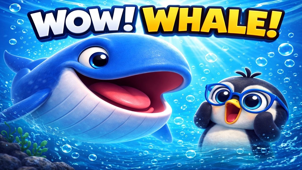 Whale Song 🐋 | Underwater Animal Song for Kids | Fun Learning with Bon ...