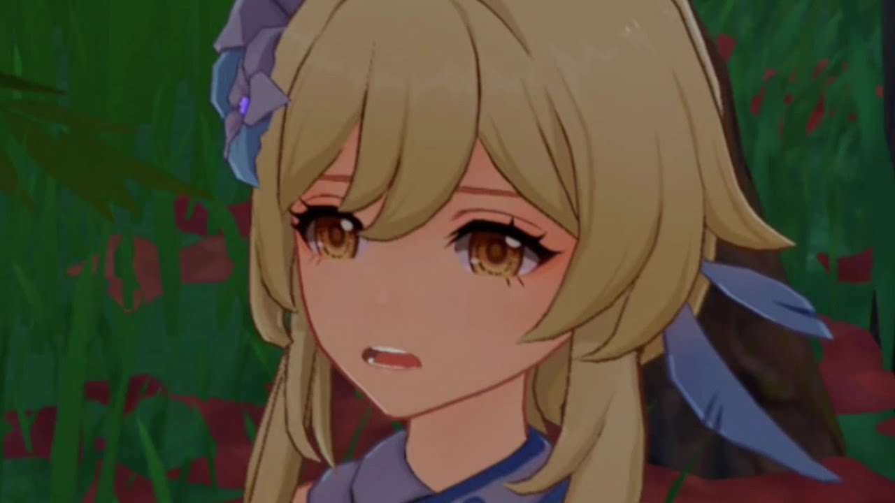 Lumine is disgusted (Genshin Impact) - YouTube