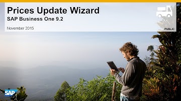 Price Update Wizard