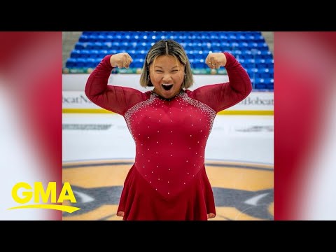 Figure skater goes viral for message on body inclusivity - The Global