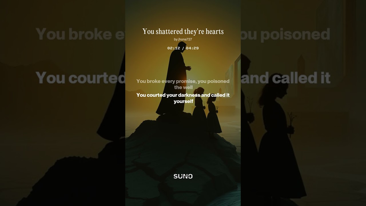 You shattered they're hearts