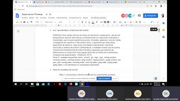 Vídeo especiación química PHREEQC