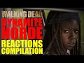 The Walking Dead Season 7 Dynamite Horde Reactions Compilation 