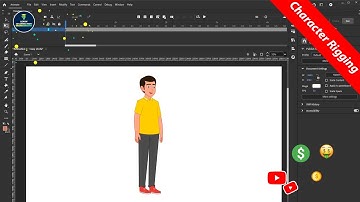How to Rig a Character in Adobe Animate | 2D Animation Beginner Hindi  Tutorial @learn2danimation