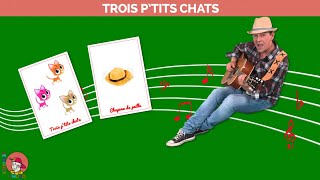 David LION - Trois p&#39;tits chats