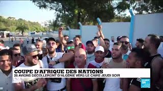 CAN-2019 : 28 vols de supporters algériens décollent d'Algérie vers le Caire pour la finale