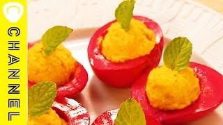 ピンクのオシャレゆで卵！？ Pink fashionable boiled eggs! Is it?
