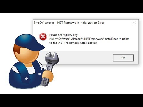 How to Fix .NET Framework Initialization Error