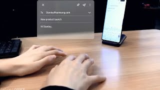 Samsung's New Innovation SelfieType Keyboard : CES 2020 | TechieSpod