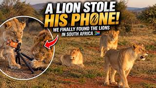 A LION STOLE MARQUISE’S PHONE! 😱🦁 | Our WILD Final Night on Safari in South Africa 🇿🇦