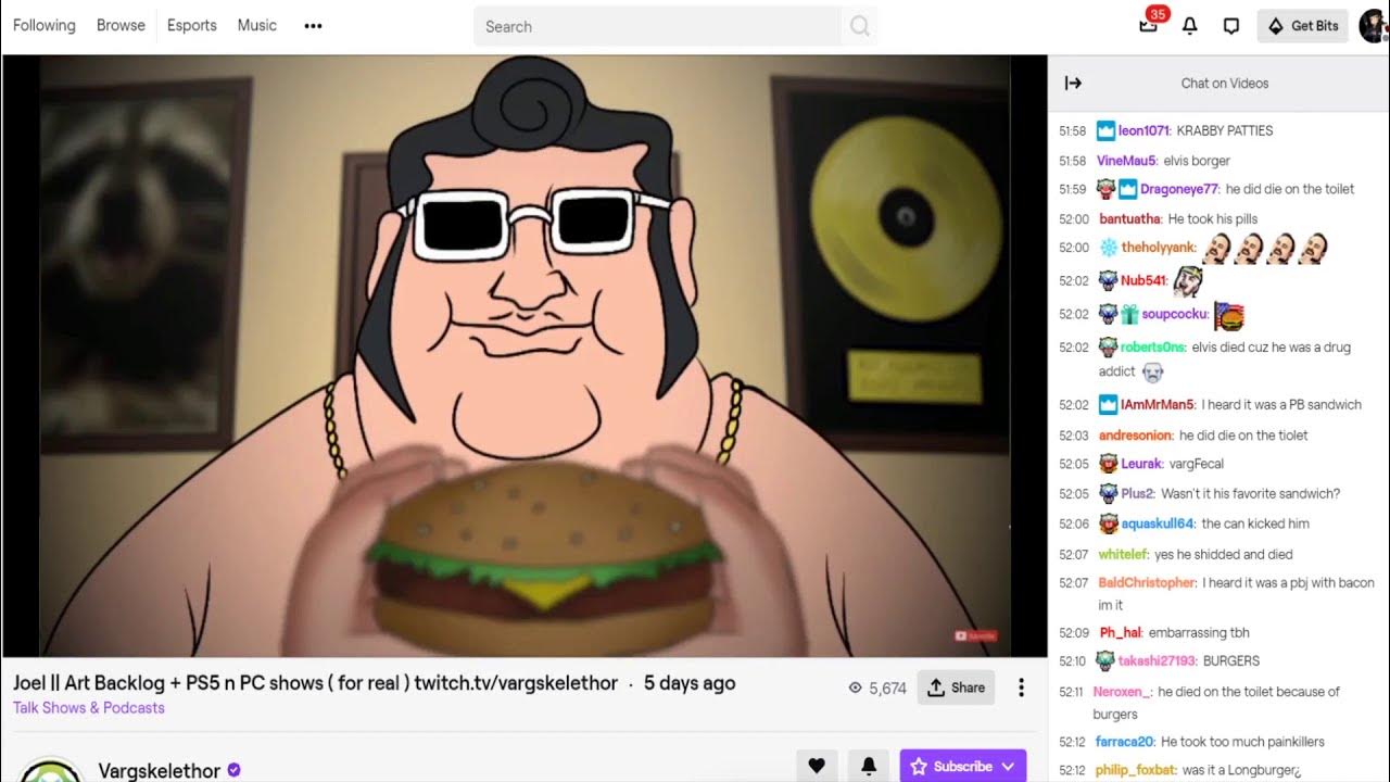 Joel Reacts To My Animation (W/Twitch Chat) VINESAUCE ANIMATED JOEL