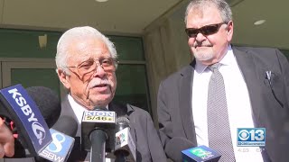 Ruben Flores speaks after being found not guilty of helping son hide the body of Kristin Smart