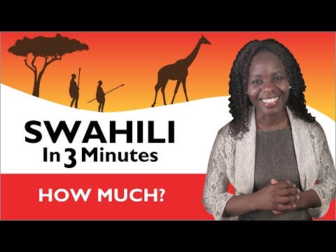 Video: Có bao nhiêu từ trong ngôn ngữ Swahili?