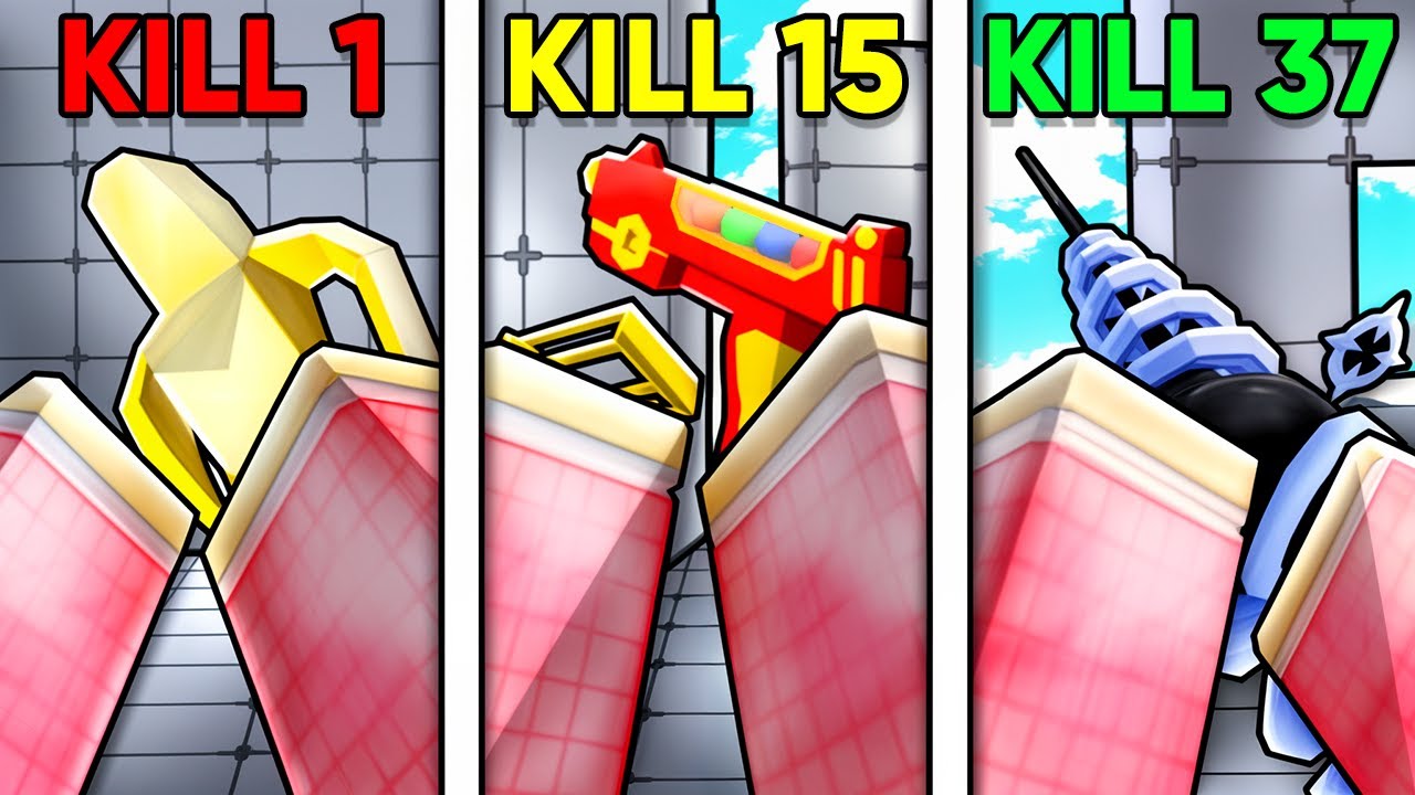 Getting a Kill with Every SKIN in Roblox Rivals...