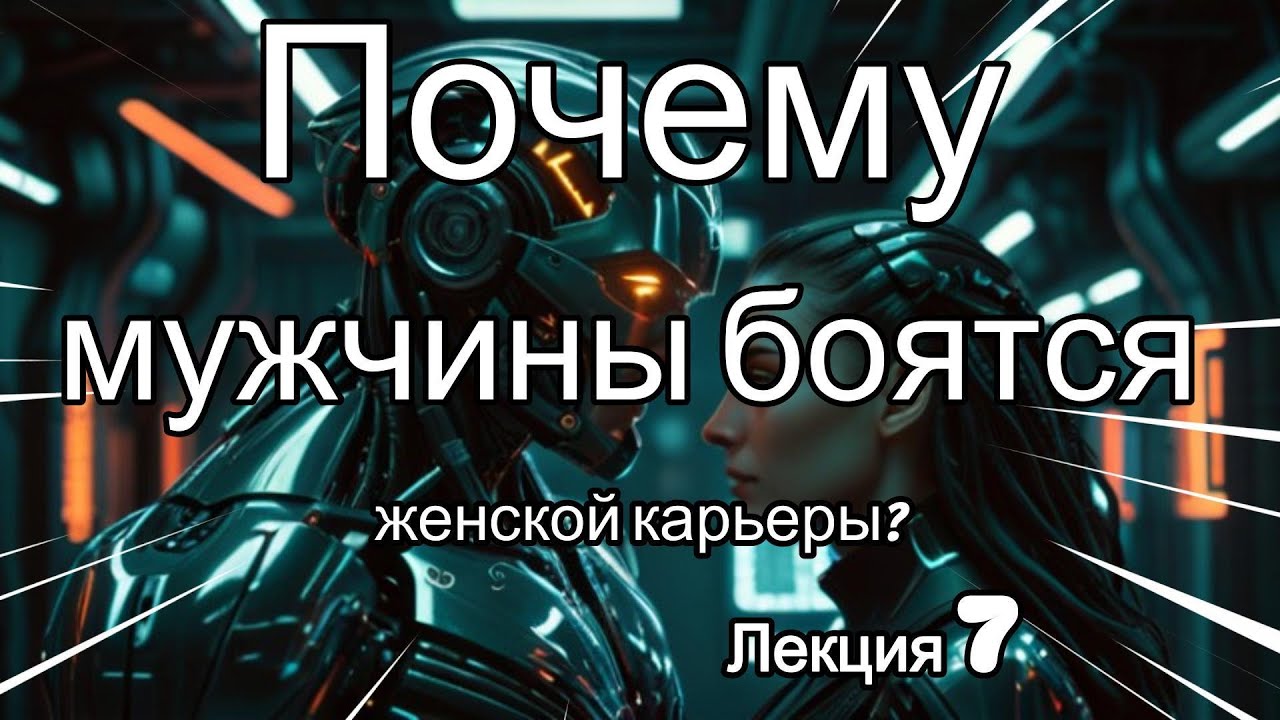 Лекция 7 Почему мужчины боятся влияния женской карьеры? (Why men fear female career influence?)