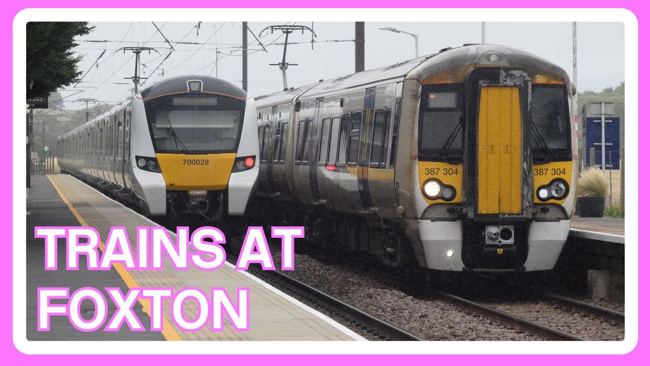 Foxton Level Crossing Action | GTR, Freight & The Everyday Drama of the Rails