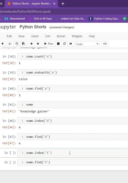 What is the Difference between Find() Method and Index() Method in ...