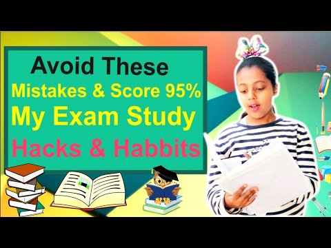 My Exam Study Habits | Tips and 6 Mistakes You Should Never Make In ...