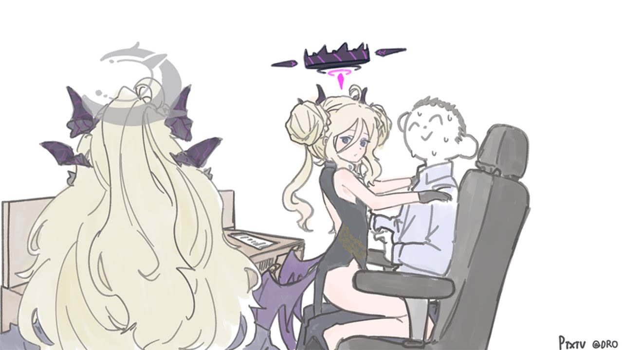 Blue Archive - Hina to Kisaki, Kisaki to Hina?