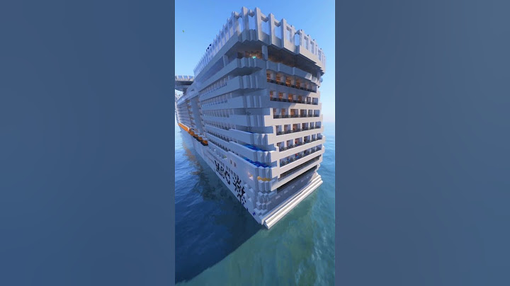 Construi um NAVIO no MINECRAFT! 🚢