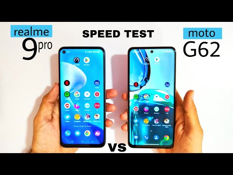 Realme 9 Pro 5g Vs Moto G62 5g Speed Test U0026 Comparison