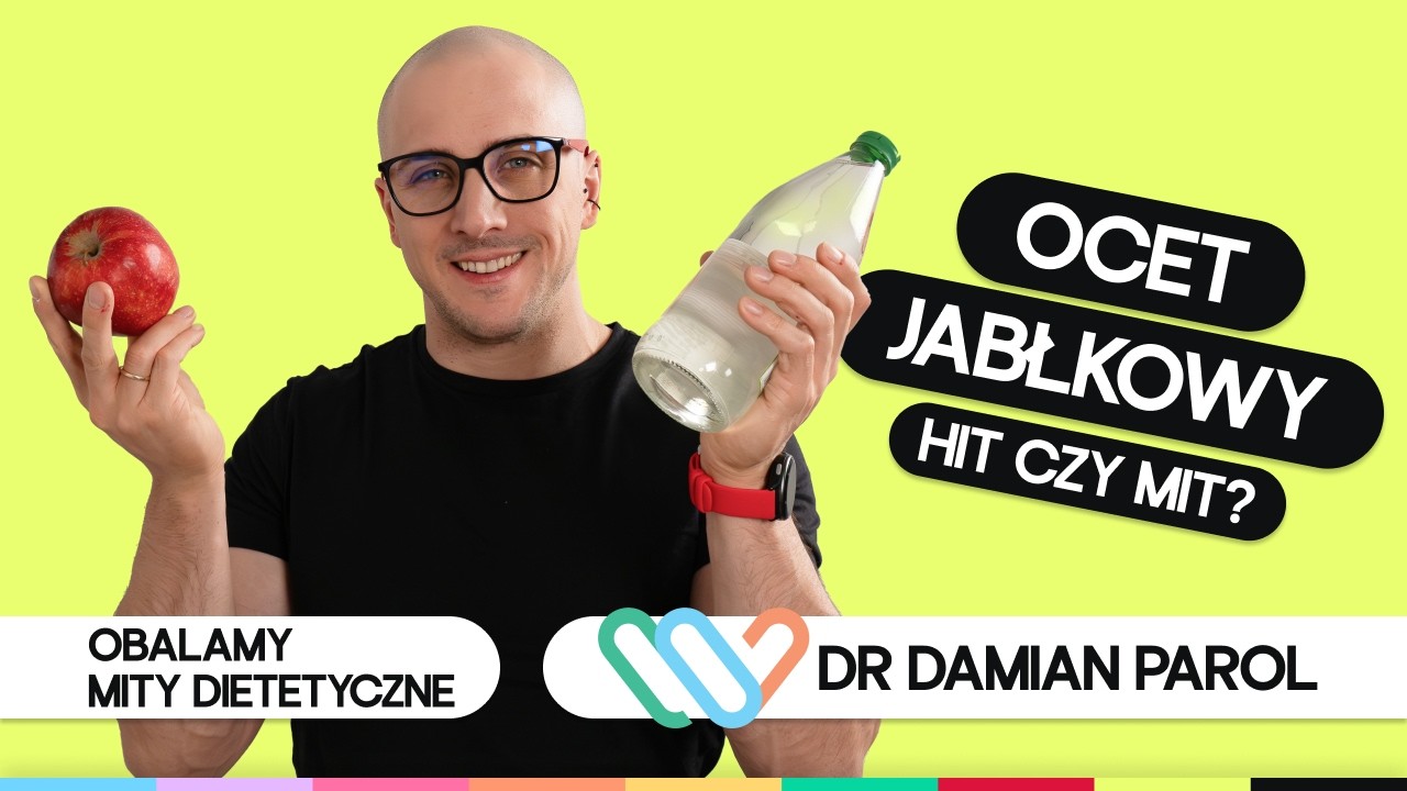 Ocet jabłkowy 🍎 Cudowny środek czy mit?  🤔 Damian Parol