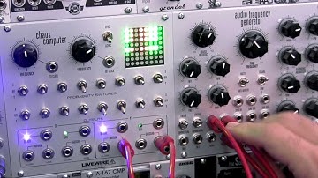 Modular Wild Presents SOUNDS-Livewire Chaos Computer-Random Voltages in Basic Patches