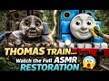 We Found a Broken Thomas Train… Watch the Full ASMR Restoration 😱