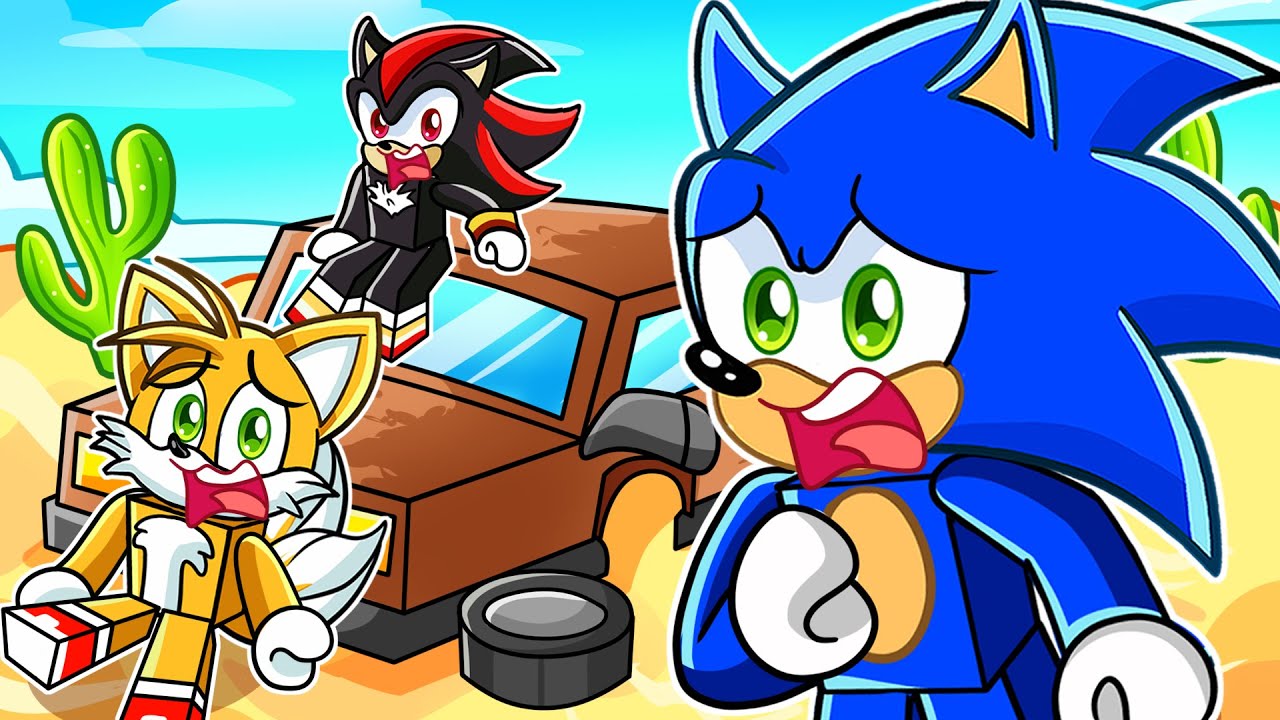 Tuvimos Un Viaje Largo Con SONIC, TAILS Y SHADOW en Roblox!
