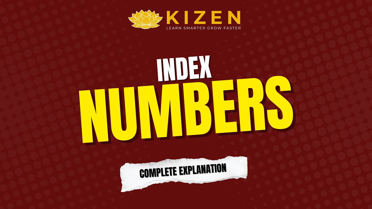 Index Numbers Explained | Statistics for Economics | Class 11/12