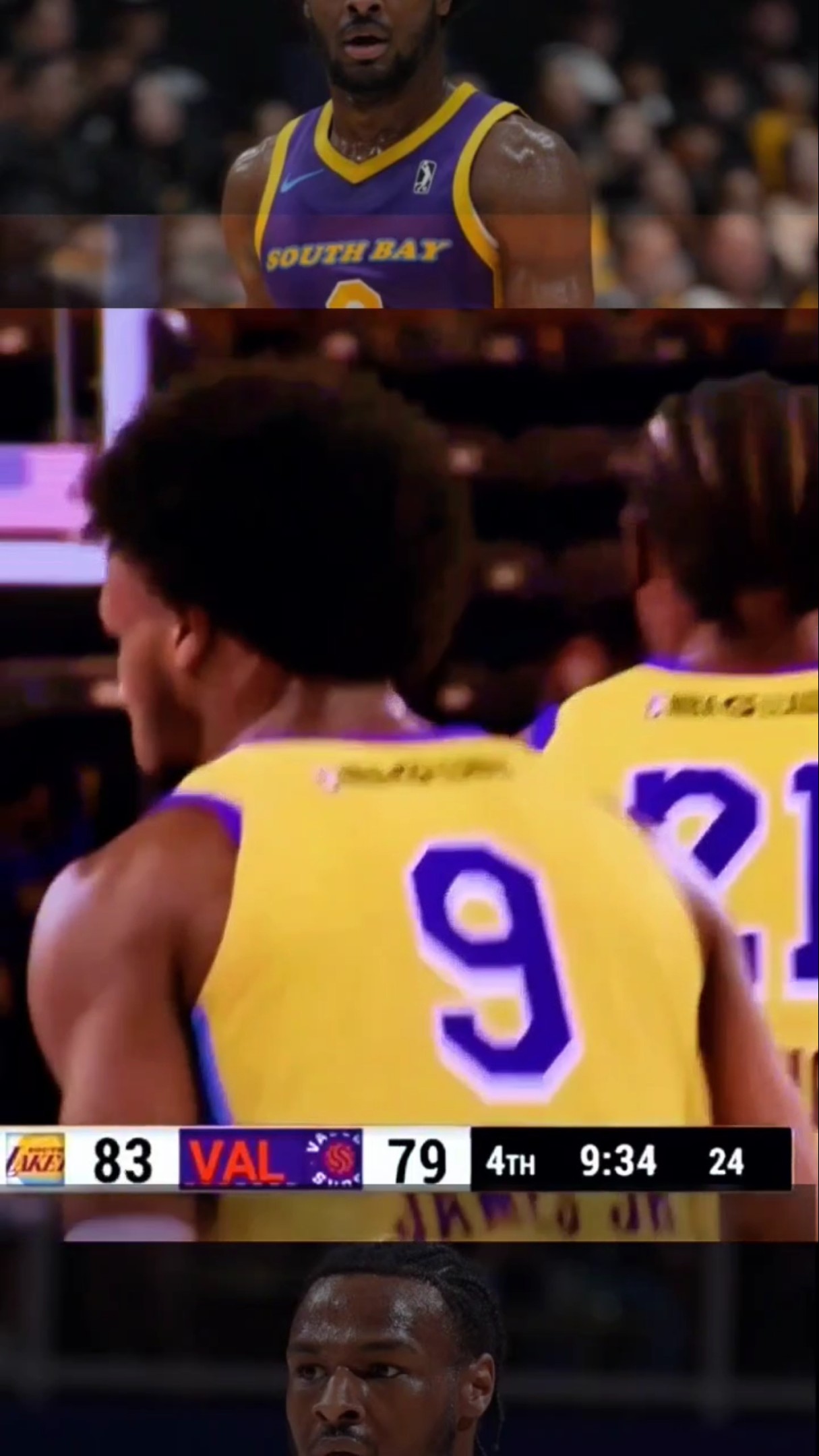 BRONNY JAMES DROPS 30 ON 56% FG #bronnyjames #nba #gleague #phoenix