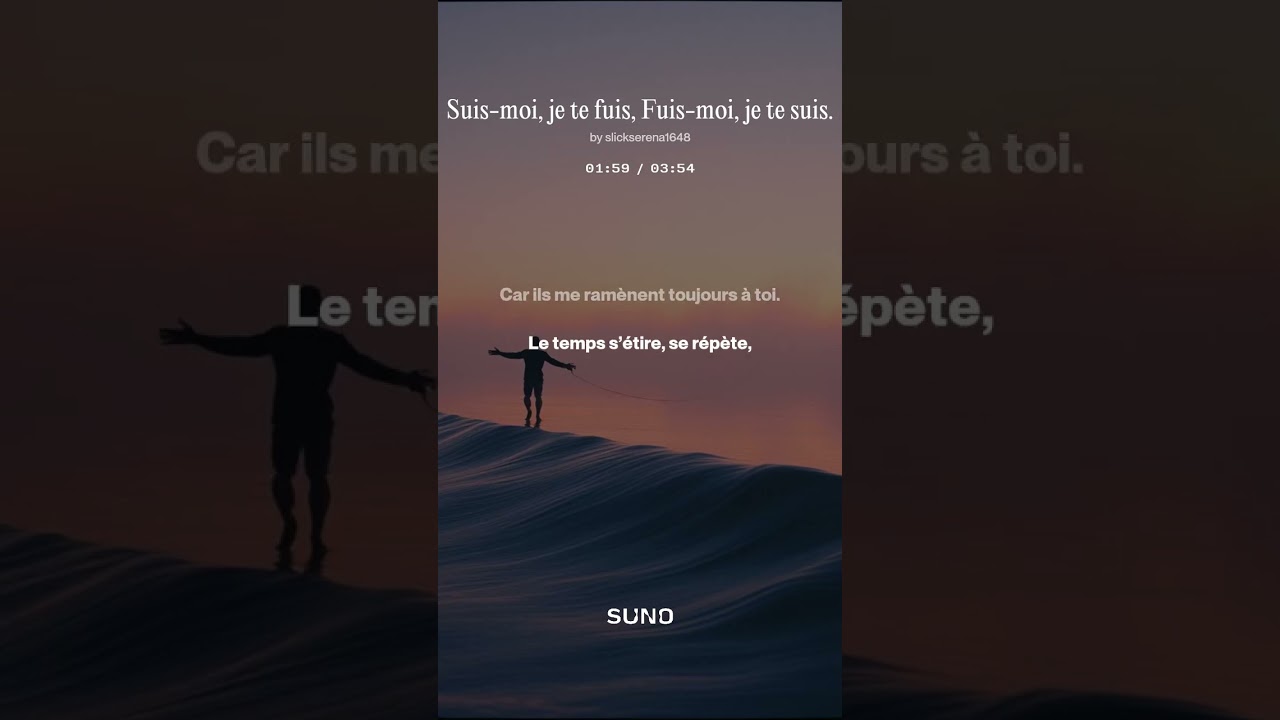 Suis moi, je te fuis, Fuis moi, je te suis