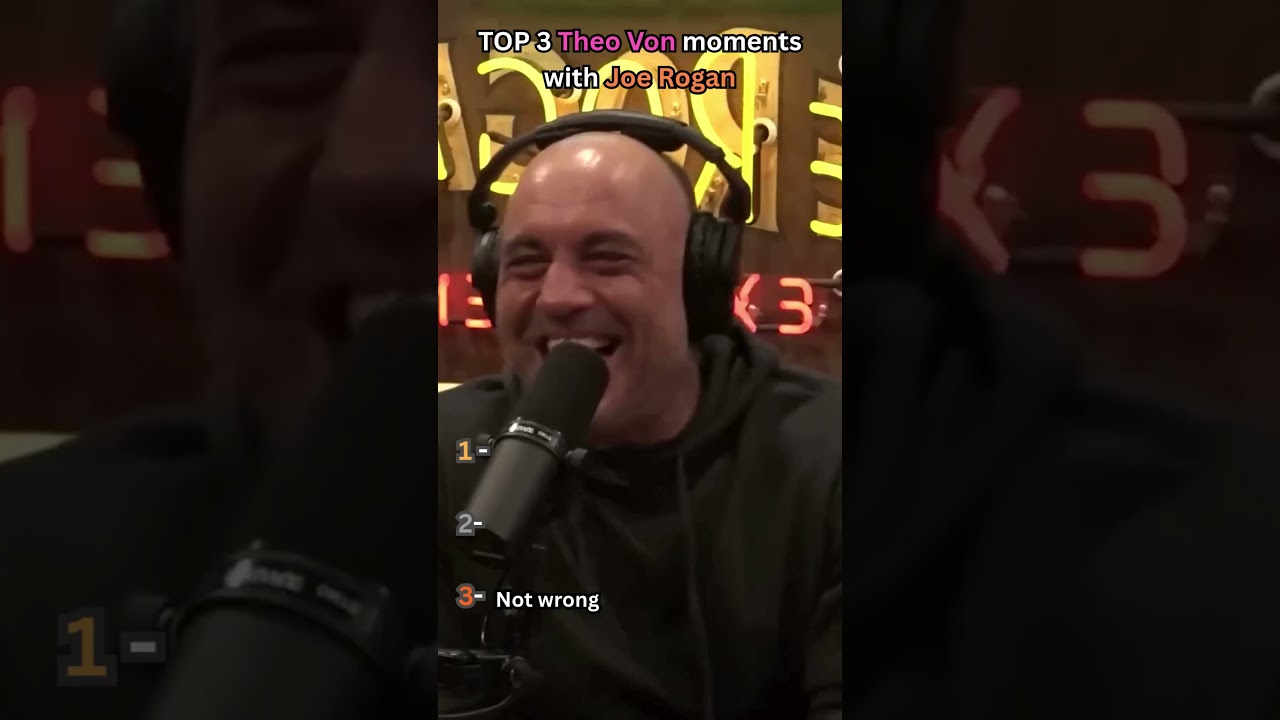 Theo Von on Joe Rogan top 3 moments #funnymoments #podcast #funny