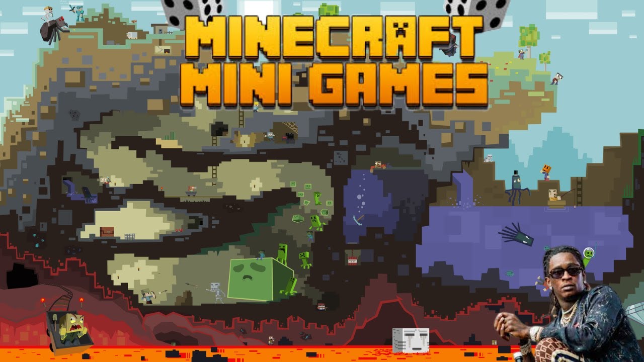 IMPOSSIBLE MINECRAFT CHALLENGES - Minecraft Mini Games - YouTube