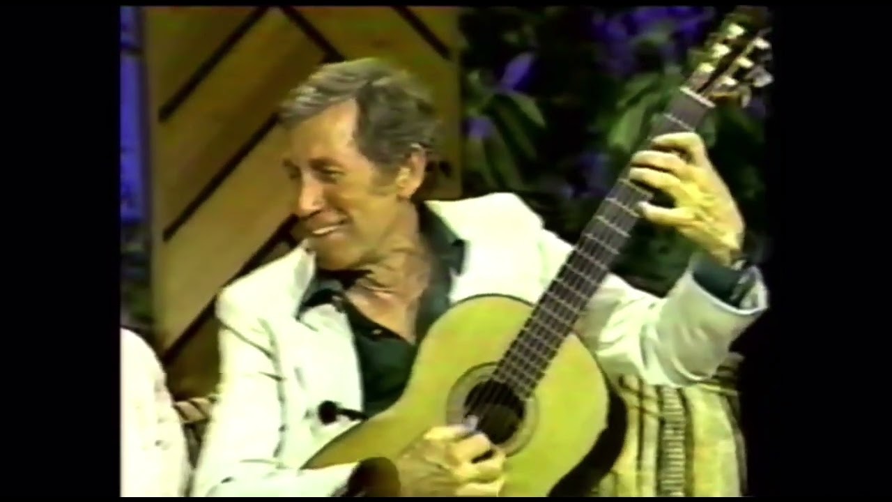 Chet with Ralph Emery “playing three songs at once”