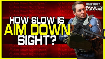 How Slow are Aim Down Sight Times in Modern Warfare? (ADS Attachment Breakdown)