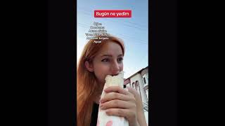 İsmini bilmeden yediğim şey :( | Bugün ne yedim #merveeben #asmr