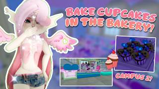 How To Bake Cupcakes In Campus 2!🧁🍪 screenshot 1