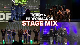 HANYA PERFORMANCE STAGE MIX🔥 (한야크루 퍼포먼스 교차편집)