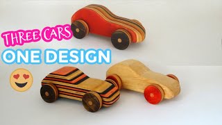 Three Different Cars, But One Design! - Toys For Charity 🚗 Skateboard Recycling