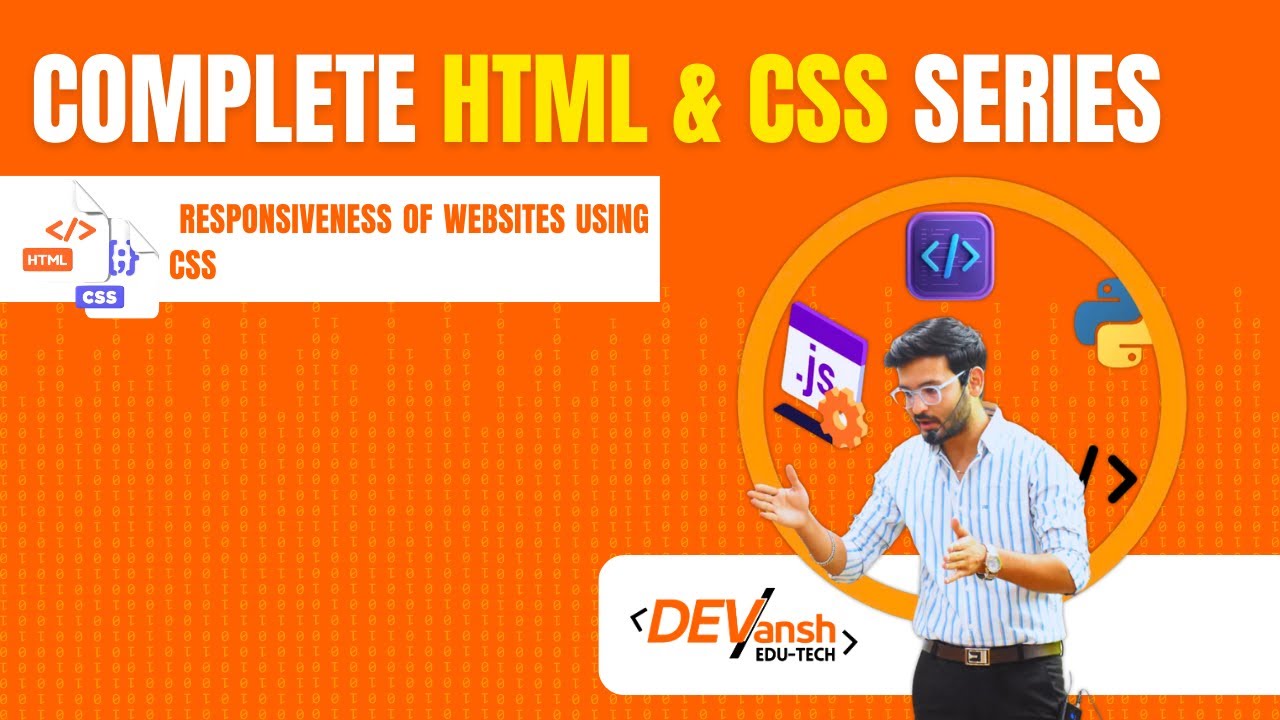 Day 18 : Full stack web development by | Madhav Sharma | Responsiveness ...